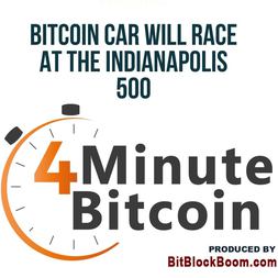 bitcoin car will race at indianapolis