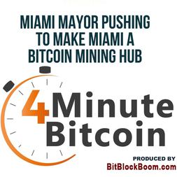 miami mayor pushing to make miami bitcoin mining hub