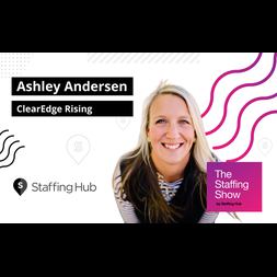 ashley andersen svp at clearedge rising on empowering women leaders in staffing