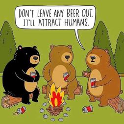 bears like to not welcome