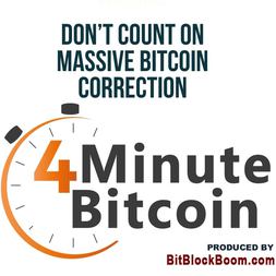 dont count on massive bitcoin correction