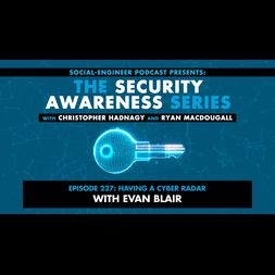 ep security awareness series having cyber radar evan blair