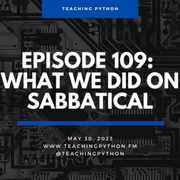 episode what we did on our sabbatical