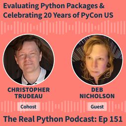 evaluating python packages celebrating years pycon us