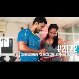 five commandments for successful personal trainers