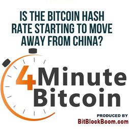 is bitcoin hash rate starting to move away from china
