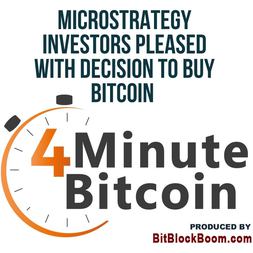 microstrategy investors pleased decision to buy bitcoin