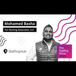 mohamed basha ceo tlc nursing on adapting to change in staffing industry