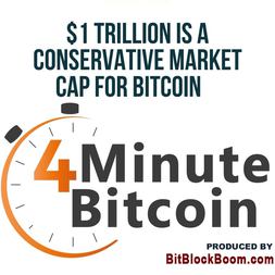 trillion is conservative market cap for bitcoin