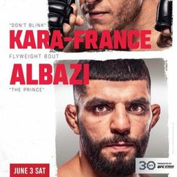 ufc kara france vs albazi