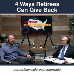 ways retirees can give back